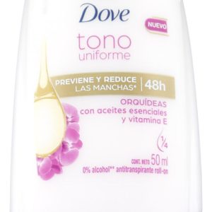 Desodorante Dove Tono Uniforme Orquideas Roll-on 50 Ml
