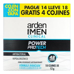 Desodorante Arden For Men Power Protech 18 Sobres