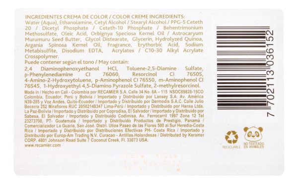 Tinte Green Code 7.0 Rubio Mediano Natural - Imagen 2