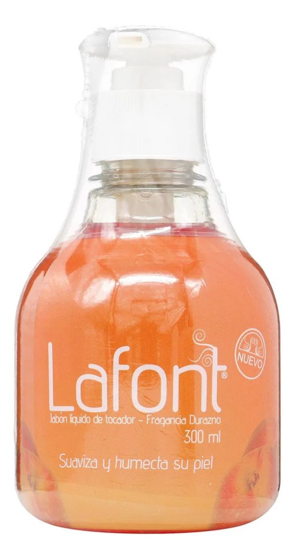 Jabón Líquido Lafont Durazno 300 Ml