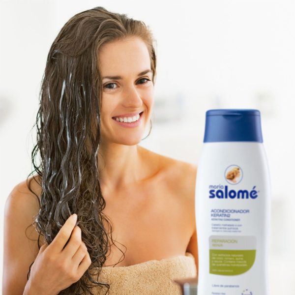 Acondicionador Maria Salome Sin Sal Keratin 2 400ml - Imagen 2