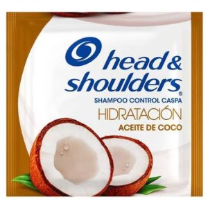 Shampoo Head Shoulders Hidratación Coco 12 Sobres