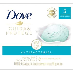 Jabón Dove Cuida & Protege 90 Gr 3 Unidades