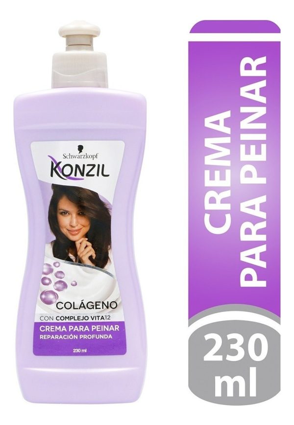 Crema Para Peinar Konzil Colágeno 230 Ml