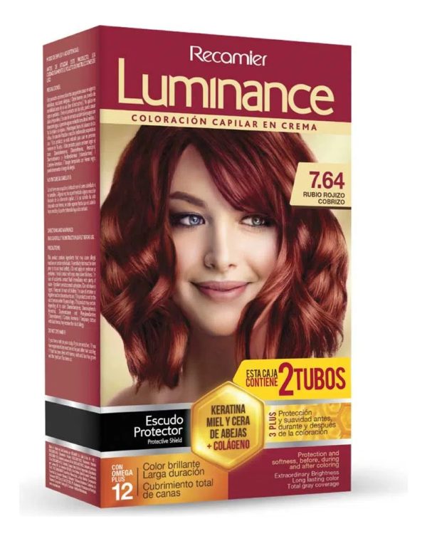 Tinte Luminance 7.64 Rubio Rojizo Cobrizo