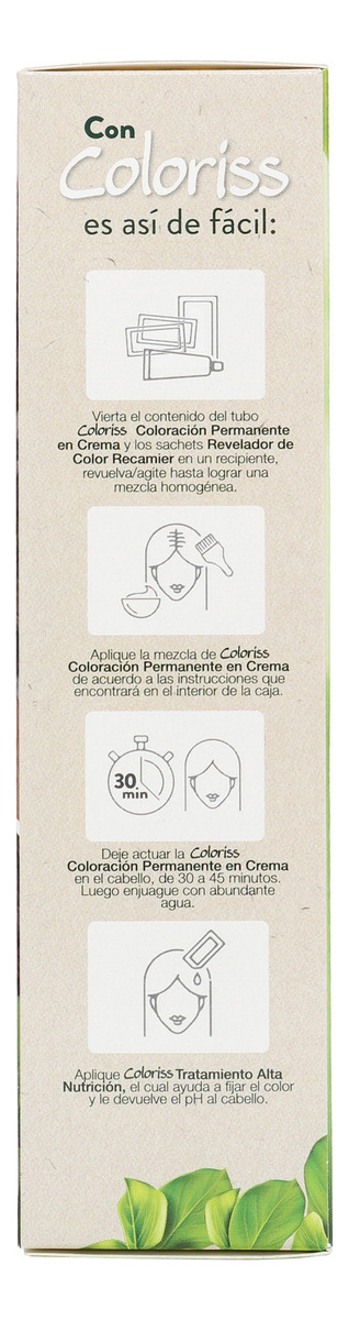 Tinte Coloris Kit 8.0 Rubio Claro - Imagen 3