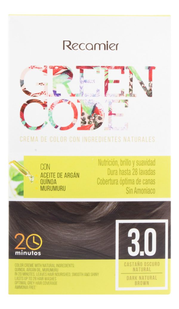 Tinte Green Code 3.0 Castaño Oscuro Natural