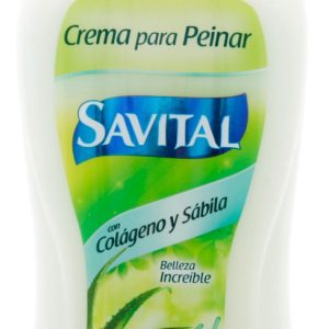Crema Para Peinar Savital Colageno Y Sábila 275 Ml