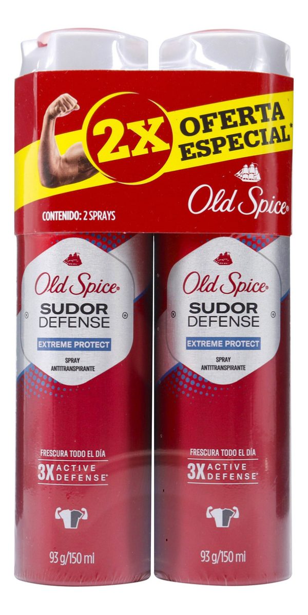 2 Desodorantes Old Spice Extreme Protect 150 Ml C/u