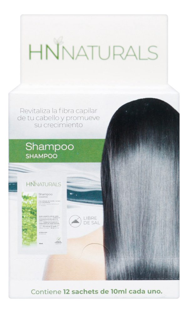Shampoo Reparador Hn Naturals 12 Sobres