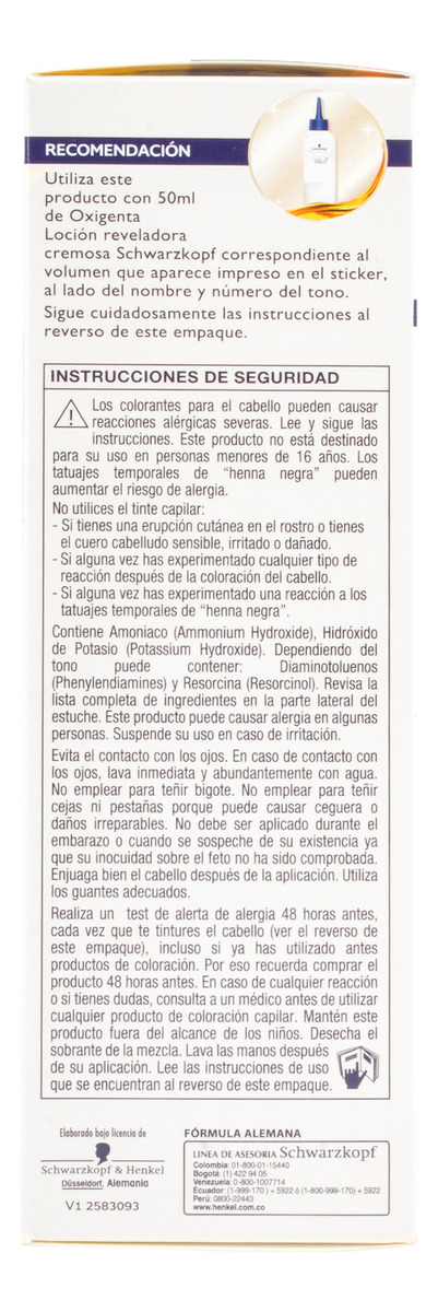 Tinte Igora 6-888 Rubí Apasionado - Imagen 2
