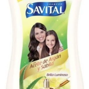 Shampoo Savital Aceite De Argán Y Sábila 510 Ml
