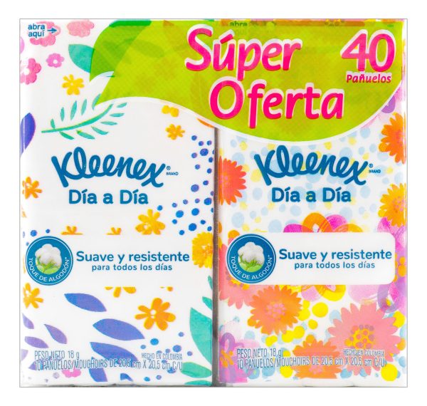 Pañuelos Kleenex Bolsillo 40 Unidades - Imagen 2