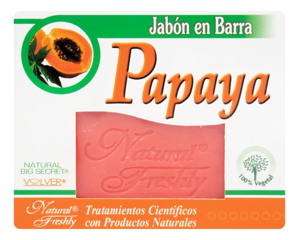 Jabón De Papaya Freshly 90 Gr