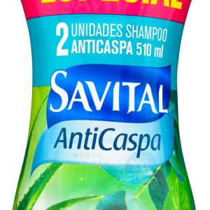 Shampoo Savital Anticaspa 510 Ml 2 Unidades