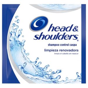 Shampoo Head Shoulders Limpieza Renovadora 12 Sobres 15 Ml