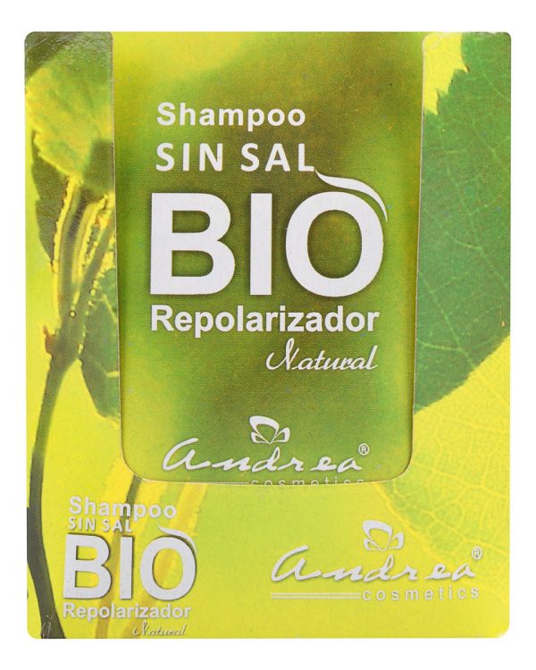 Shampoo Sin Sal Andrea Bio Repolarizador 12 Sobres - Imagen 2