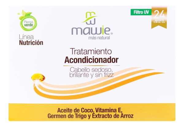 Tratamiento Acondicionador Nutrición Mawie 24 Sobres