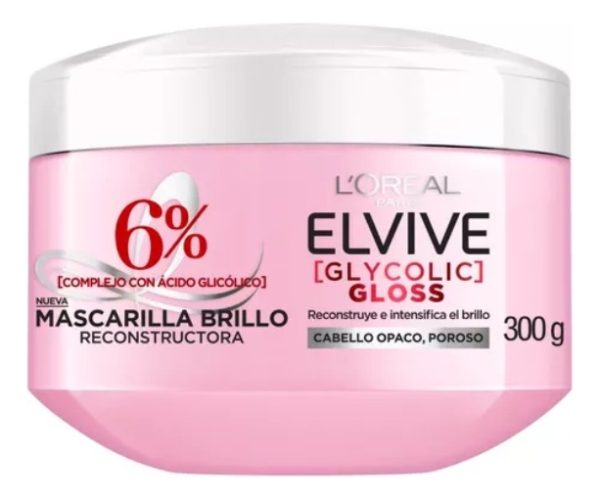 Tratamiento Elvive Glycolic Gloss 300 Gr