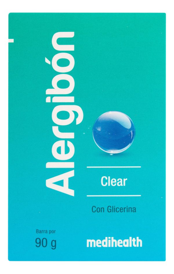 Jabón Alergibon Clear Glicerina 90 Gr