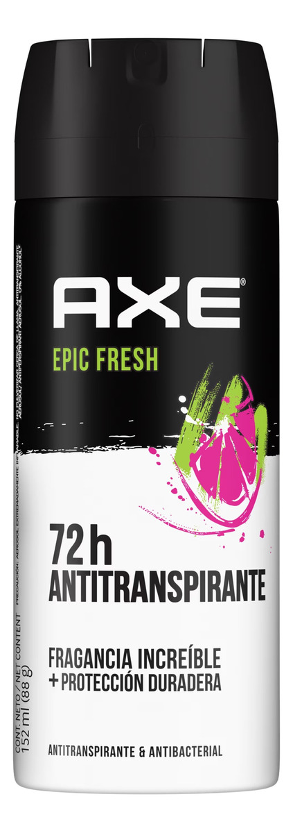 Desodorante Axe Epic Fresh 152 Ml