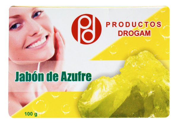 Jabón Azufre Drogam 100 Gr