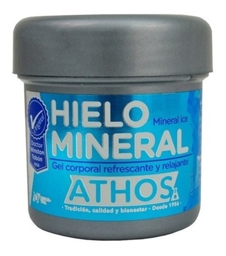 Gel Hielo Mineral Athos - Refresca - Relaja * 100g - Imagen 2
