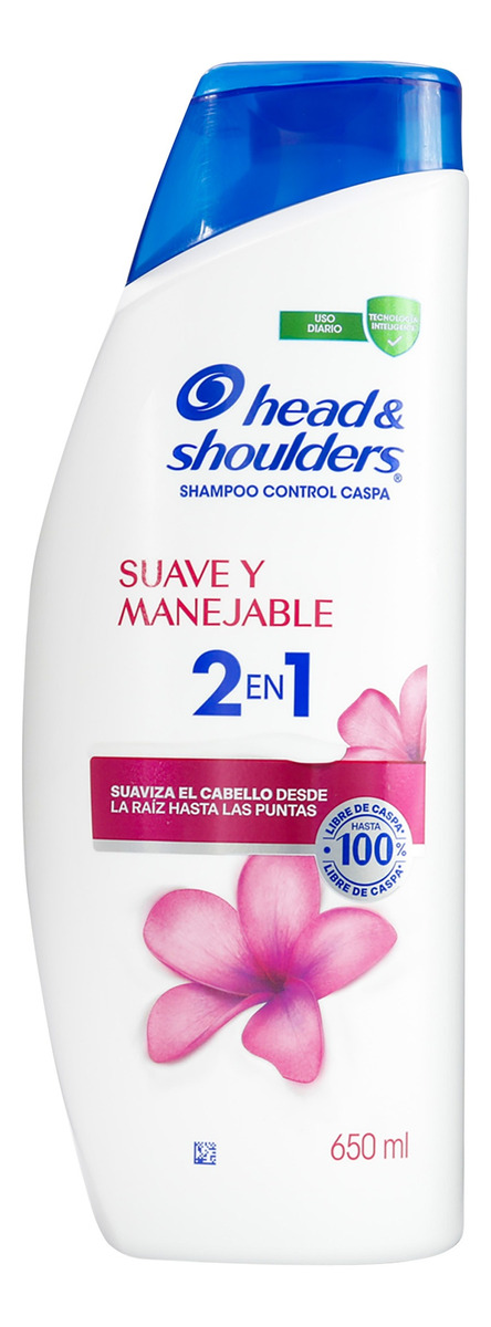 Shampoo Head Shoulders Suave Y Manejable 650 Ml