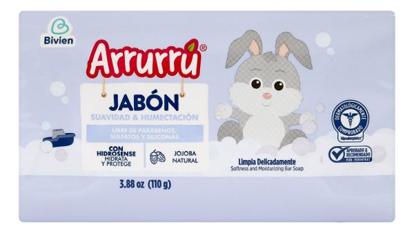 Jabón Arrurru Suavidad & Humectación 110 Gr