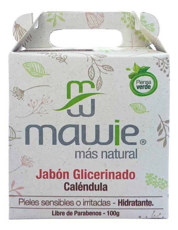 Jabón Mawie Glicerinado Calendula 100 Gr