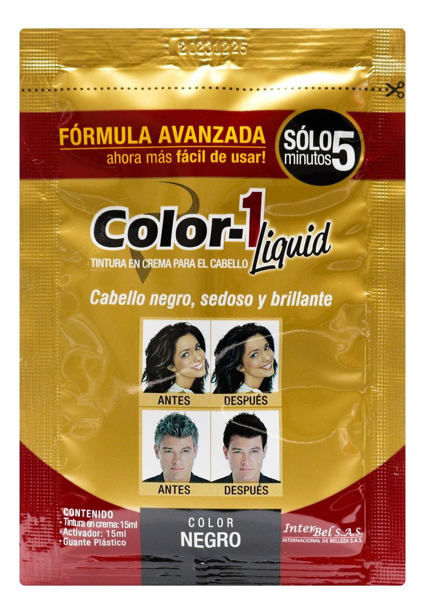 Tintura Negra 15 Ml + Activador 15 Ml