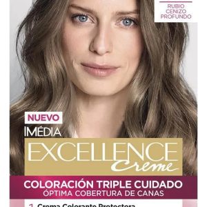 Tinte Excellence Creme 7.11 Rubio Cenizo Profundo