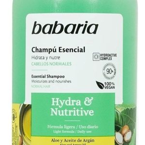 Shampoo Babaria Esencial Hidrata Y Nutre 500 Ml