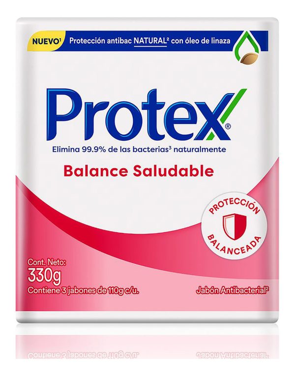 Jabón Protex Balance Saludable 110 Gr 3 Unidades