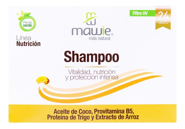 Shampoo Mawie Nutrición 24 Sobres - Imagen 2