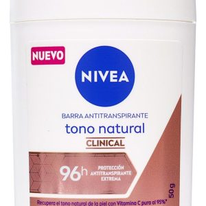 Desodorante Nivea Tono Natural Barra 50 Gr