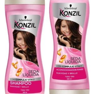 Shampoo Konzil Seda Liquida + Acondicionador