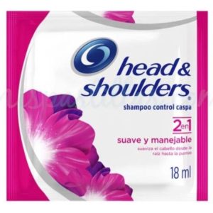 Shampoo Head Shoulders Suave Y Manejable 12 Sobres