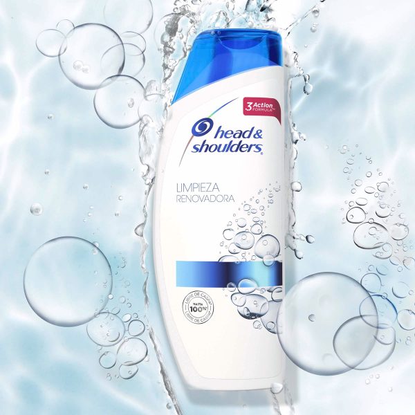Shampoo Head Shoulders Limpieza Renovadora 375 Ml + 180 Ml - Imagen 2