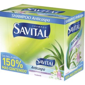 Shampoo Savital Anticaspa 20 Sobres
