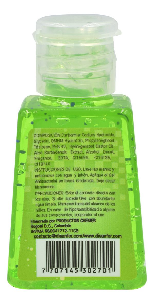 Gel Antibacterial Con Aloe Vera Disanfer 40 Ml - Imagen 2