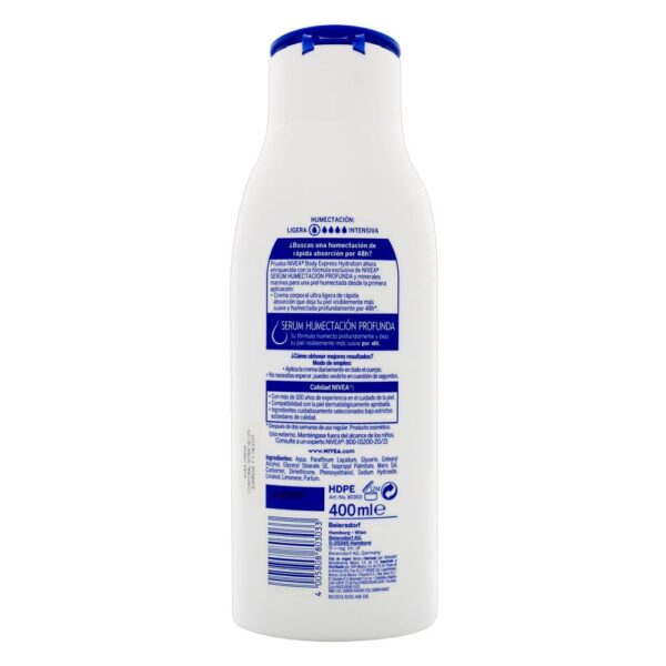 Crema Nivea Body Hidratante 400 Ml Piel Seca - Imagen 2