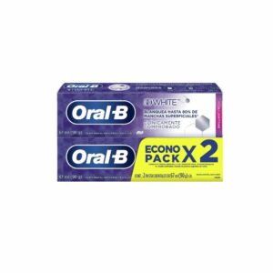 Crema Dental Oral B 3d White 90 Ml 2 Unidades