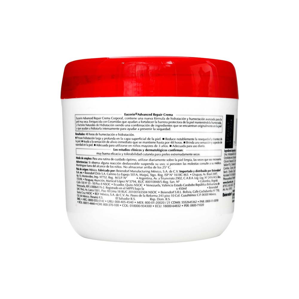 Eucerin Ph5 Advanced Repair Con Ceramidas 450 Ml - Imagen 2