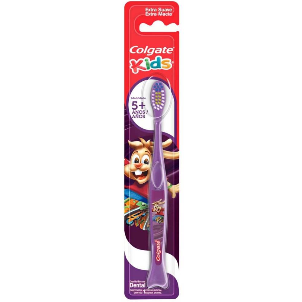 Cepillo Colgate Kids Extra Suave 5 Años