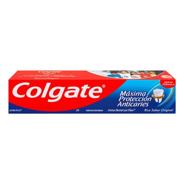 Crema Dental Colgate Menta Anticaries 75 Ml