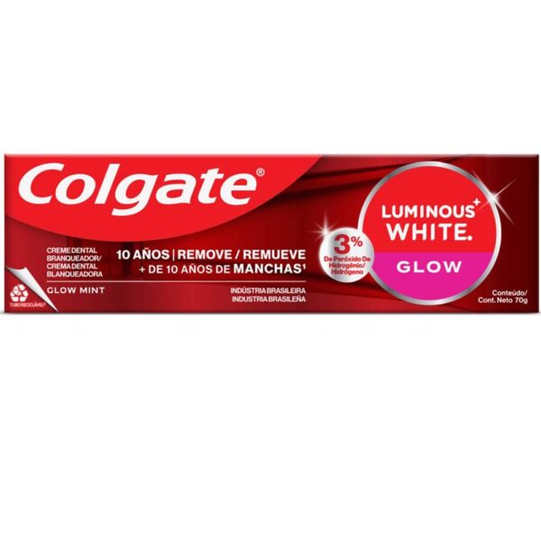 Crema Dental Colgate Luminous White Glow 70 Gr