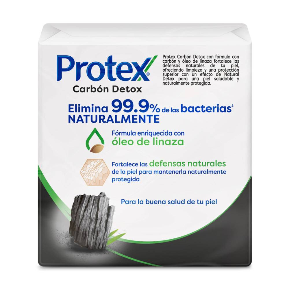 Jabón Protex Carbon Detox 110 Gr 3 Unidades - Imagen 2