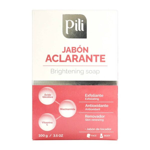 Jabon Aclarante Pili 100 Gr