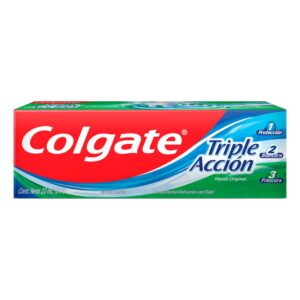 Crema Dental Colgate Triple Acción 22 Ml 12 Unidades